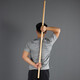 RISING Posture Assessment Stick, Personal Training Posture Correction Wooden Stick, Yoga Stick, Pilates Stretching Round Stick, Professional Edition (140cm)
