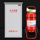 Huajie 304 thickened stainless steel 35kg trolley dry powder fire extinguisher box 50kg trolley type fire extinguisher box 2 pieces 201 stainless steel 1.0 thick 35kg 1 piece