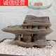 JPhznb Wuling Stone, Xiangxi Kongshi, eins, ein seltsamer Stein, natürliche Rockery-Büro-Ornamente, Fischtank Landschaftslandschaftsstein, seltsamer Stein, Blau-Green_Wl2694