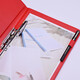 BAILVELVEL BL3881 Schwarz A4 Ledervertragsordner Business Ceremony Ordner Vertragsordner Verhandlungsvertrag Ordner Lederverkaufsleiter Clip Custom Logo