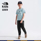 The North Face 24 new autumn and winter children's clothing children's windproof and water-repellent men's and women's sunscreen trousers 89XD 8K2 blue S