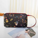 Shuguoer (SHU GUO ER) mini clutch bag for women small bag hand grab bag wrist fashion coin wallet can hold mobile phone handbag Green character