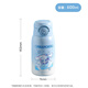 
HELLO KITTY Children's Thermos Cup for Girls with Straw Drinking Directly 316 Stainless Steel Primary School Students to School KT-6627 Kulomi Purple 600ml