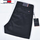 Tommy Hee Kelly Tommy Tommy Casual Hosen Herren Sommer Dünn 2024 Neue Straight Business Hosen Lange Hosen Männer 9901 Khaki + 7701 Marine Blue 2 33