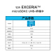 Kioxia 64GBTF (microSD) memory card EXCERIA extreme speed series U1 reading speed 100M/S supports high-definition shooting