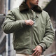 Madden Workwear American Retro B15 Pilot Cotton Jacket Men's Warm Fur Collar Thickened Cotton Jacket Spring and Winter Men's Jacket Green Clothes Men's Winter Jacket/Coat Men/Men's Cotton Coat/Cotton Men's Jacket 2XL