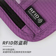 POTRAVEL.DESIGN Fashion Trend Hanging Bag RFID Anti-theft Certificate Bag Mobile Passport Storage Bag Men and Women Travel Portable Small Shoulder Bag Kaqi