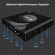 AIRWORLD foreign trade TV box X88 PRO 13 native Android 13 HD 8k network player WIFI6 Bluetooth 5 4G 64G domestic version installed VIP film and television