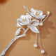 Caizhi silver-plated ancient style hairpin for women, high-end tassels, new Chinese style hairpin hairpin, birthday gift for girlfriend, Begonia spring hairpin