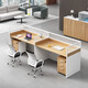 Weitai office screen work station staff computer desk and chair modern simple office desk and chair card seat combination workbench