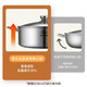 ASD (ASD) Hotpot 304 stainless steel hotpot household kitchen soup pot shabu shabu 1 pot multi-purpose gas open flame induction cooker universal whirlwind bottom mandarin duck hotpot 30cm