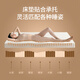 Hongdou imported natural latex student dormitory single mattress from Thailand, 0.9x1.9m, 5cm thick, Swiss anti-mite jacket