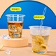 Youao disposable cups, plastic water cups, upgraded and thickened 170ml*100 aviation cups (non-paper cups)