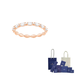 Swarovski (SWAROVSKI) Swarovski Vittore Marquise Ring Women's Rose Gold Plated # 50 Brand Gift Bag