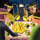 Little bees collecting nectar magnetic beads children's fishing toys 4 years old and above parent-child interactive early education for boys and girls Hard-working little bees collecting nectar Game package for two