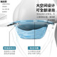 Meikejie ass-washing artifact, male hemorrhoid basin, bidet for men and women, special for girls, pregnant women, squat-free toilet to wash butt pp, upgraded smart toilet model-transparent hook