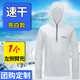 He Jiagong ice silk summer quick-drying breathable long-sleeved fishing clothing for men and women sun protection clothing sun protection clothing fishing clothing set quick-drying top M under 165 cm (100 Jin Jin is equal to less than 0.5 kg)