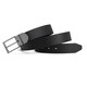 ECCO business casual belt metal pin buckle belt for men 9105892 black/midnight blue 120cm gift box