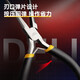 Deli needle nose pliers high carbon steel forged mini toothed tip pliers holding pliers small pliers extended type powerful pliers mini needle nose pliers 6 inches DL103006