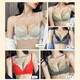 欧迪芬内衣女小胸聚拢显大无钢圈文胸收副乳上托调整型性感蕾丝纯欲胸罩 黑色套装 80B =36b