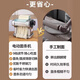 RSRDDY noodle press household electric noodle machine small fully automatic commercial stainless steel multi-function noodle rolling machine ordinary 135 watt aluminum wire noodle press + 2 kinds of noodles