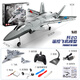 Yunya avion télécommandé jouet avion de chasse résistant aux chutes pour garçon modèle électrique hélicoptère cadeau d'anniversaire pour enfants 3-6-14 ans 34 cm J-20 support d'avion de chasse coffret cadeau cadeau de fête des enfants boîte de couleur
