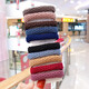 Highly elastic and durable seamless towel ring rubber band headband Korean version does not hurt hair hair rope women's simple hair tie hair accessories random pattern mixed color 10 pieces