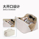 Multifunctional Internet celebrity toiletry bag ins storage bag large capacity waterproof high-value cosmetic bag off-white B