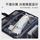 Huanhao travel amenity bag camping men's business trip dry and wet separation large capacity portable bath storage bag black