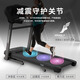 JOHNSON home-use treadmill, shock-absorbing knee pads, foldable walking machine, sports weight loss and fat-burning fitness equipment with adjustable slope. Store first recommendation, comprehensive performance_T101_Horizon