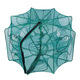 Ground net, lobster net, fish and shrimp net, fish net, can not come out, only enters the fishing net to fish eel cage, loach ground net, 6 holes, thickened and bold + 5 packs of bait