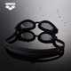 Arena (arena) anti-fog pioneer imported myopia swimming goggles, adult swimming goggles that do not fog, professional swimming goggles for men and women, black, anti-fog pioneer, wipeable, 720XSMK 200 degrees