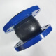 XMSJ brida de goma de goma blanda de la bomba de agua de agua amortiguador amortiguador amortiguador de amortiguadores de la garganta de la expansión flexible conexión blanda 9766 1.5 pulgadas = DN40 (tipo 9766)