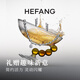 HEFANG He Fang Jewelry Bubble Double Layer Earrings Silver Earrings Light Luxury High-end Feeling Birthday Gift for Girlfriend Silver Gray/Earrings Style
