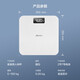 Xiangshan body weight scale electronic human body household accurate weighing scale high-precision human body scale healthy weight loss scale large scale surface white battery model