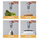 Xiangshan portable scale portable electronic scale luggage scale high-precision gram scale electronic scale kitchen household small hanging scale luggage weighing express scale mini hook scale EP190 - battery gray - accurate to 5g