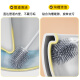 Jiajie Youpin Toilet Brush TPR Toilet Brush Set Extended Handle Bathroom Cleaning Brush No Dead Angle Easy to Clean