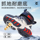 Babudou children's shoes winter velvet warm children's boots boys snow boots 116545099 navy blue/m 34