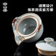 Rongshantang Tianqing Ru Kiln Ru Porcelain Travel Tea Set Quick Cup One Pot Two Cup Kung Fu Tea Set Teapot_1pc_1L Tianqing Ru Kiln Handheld Pot-Yingfei 1pc