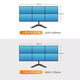 Zhiyingsheng ASUS 12th generation i7 four-screen six-screen multi-screen professional stock trading desktop computer host dedicated to market trading computer full set one-screen multi-display one drag four-screen host full set 4-screen host + 22 inches * 4 full set one i7-4790/16G+512G/standard version 4 screens