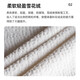 Mugongjiang estilo crema de crema Sofá Sofá Cama de doble uso Pequeño apartamento Multifunción Sofá Balcón de balcón de 0,86 m Cama de sofá [Fleece de seis a prueba] [Estilo de esponja]