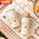 THERMOS thermos cup 350ml 316 steel gift coffee cup for men, women and children TCMO-350SWH(PM)