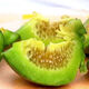 Ice Jade Melon Seeds Super Sweet Thin Skin Emerald Cantaloupe Spring and Autumn Early Ripening Four Seasons Balcony Fruit Seeds Ice Jade Emerald Melon Seeds Song Fertilizer Original New Seeds 2 Packs About 190 Capsules