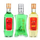杨林肥酒随心绿酒400ml*6瓶云南特产杨林绿酒燃情金酒中华老字号年货 48度 400mL 6瓶 【精品+燃情+金酒】