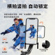 Stike [Professional Anti-shake] Mobile phone gimbal stabilizer, hand-held selfie stick artifact, 360-degree rotation, fully automatic multi-functional tripod stand, telescopic travel, outdoor TikTok shooting, one-click anti-shake + Inception + AR motor shaft + super battery life photo bracket, Applicable to Apple, Huawei, Xiaomi, Vivo, Honor and Oppo mobile phones