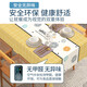 Baifei PVC rectangular table mat and tablecloth, no-wash, oil-proof, waterproof, anti-scalding, light luxury, dining room table, living room coffee table tablecloth, Bubu Shengxi, round 140Y