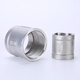 Chaiba 304 stainless steel inner wire straight-through double inner wire direct joint internal thread pipe clamp stainless steel internal tooth pipe ancient pipe fittings Specifications can be customized 4 points DN15 one price