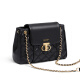Cnoles Crossbody Bag's Gran capacidad de gran capacidad Cadena de diamantes Un hombro Regalo de cumpleaños de bolso cuadrado para novia
