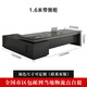 Jiangyafang boss desk office desk modern simple board type executive desk office supervisor desk manager desk president desk and chair combination 1.6 meters boss desk