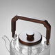 Mesni steaming integrated teapot glass tea brewing teapot steaming teapot lifting beam teapot Kung Fu tea set